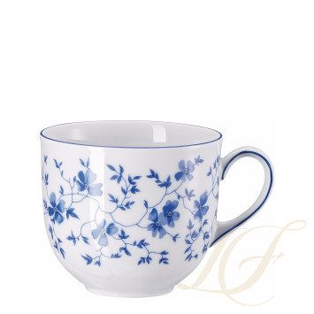 Чашка кофейная с блюдцем 0,18л коллекции Form 1382 Blaublüten бренда Rosenthal