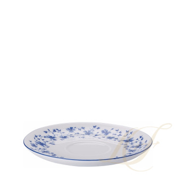 Чашка Café au lait с блюдцем 0,3л коллекции Form 1382 Blaublüten бренда Rosenthal
