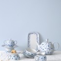 Чашка Café au lait с блюдцем 0,3л коллекции Form 1382 Blaublüten бренда Rosenthal