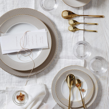 Чайный сервиз на 6 персон коллекции Francis Carreau Beige бренда Rosenthal