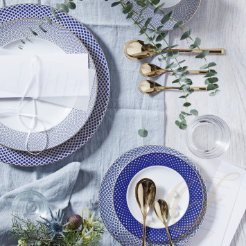 Чайный сервиз на 6 персон коллекции Francis Carreau Bleu бренда Rosenthal