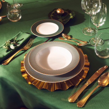 Тарелка подстановочная 33см коллекции Francis Carreau Vert бренда Rosenthal