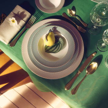 Тарелка суповая 22см коллекции Francis Carreau Vert бренда Rosenthal