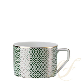 Чашка чайная с блюдцем 0,23л коллекции Francis Carreau Vert бренда Rosenthal