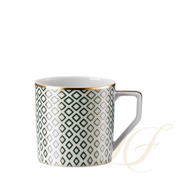 Чашка эспрессо с блюдцем 0,07л коллекции Francis Carreau Vert бренда Rosenthal