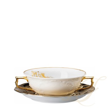 Чаша суповая с блюдцем 0,23л коллекции Heritage Midas бренда Rosenthal