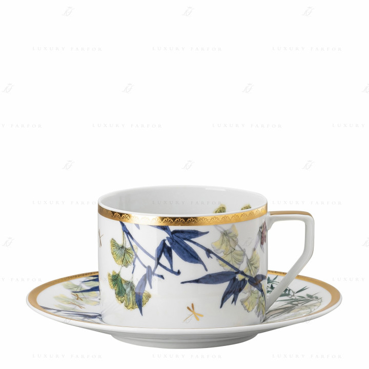 Чашка чайная с блюдцем 0,23л коллекции Heritage Turandot бренда Rosenthal