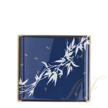 Блюдо прямоугольное 26x24см коллекции Heritage Turandot Blue бренда Rosenthal