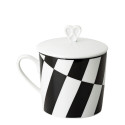 Кружка с крышкой 0,38л коллекции Home Monochrome 