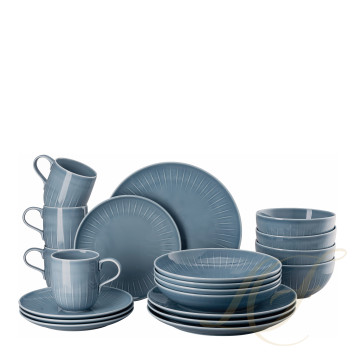 Набор из 20 предметов коллекции Joyn Denim Blue бренда Rosenthal