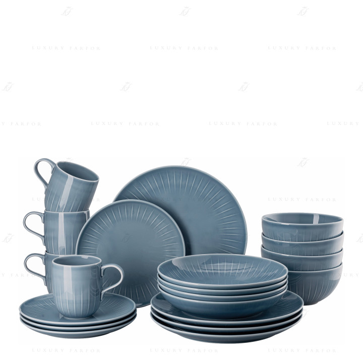 Набор из 20 предметов коллекции Joyn Denim Blue бренда Rosenthal