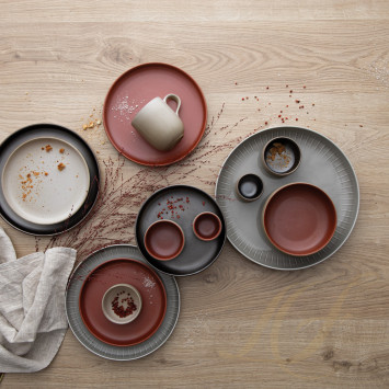 Тарелка гурман 24см коллекции Joyn Iron бренда Rosenthal