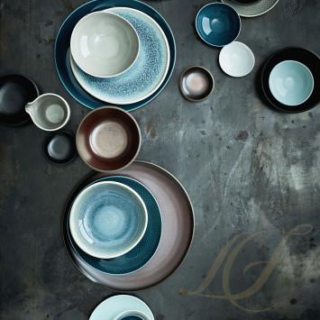 Тарелка 22см коллекции Junto Aquamarine бренда Rosenthal