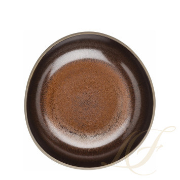 Тарелка глубокая 17см коллекции Junto Bronze бренда Rosenthal