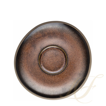 Чашка с блюдцем 0,33л коллекции Junto Bronze бренда Rosenthal