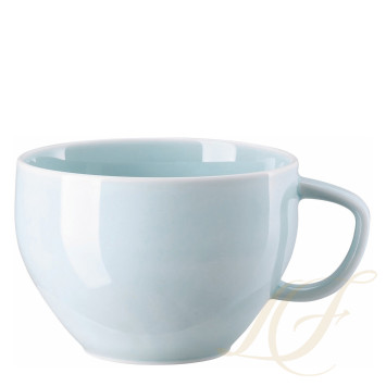 Чашка Café au Lait с блюдцем 0,40л коллекции Junto Opal Green бренда Rosenthal