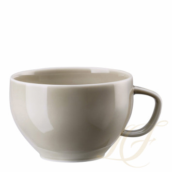 Чашка чайная с блюдцем 0,24л коллекции Junto Pearl Grey бренда Rosenthal