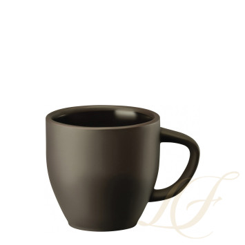 Чашка эспрессо с блюдцем 0,09л коллекции Junto Slate Grey бренда Rosenthal