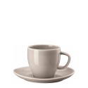 Чашка кофейная с блюдцем 0,23л коллекции Junto Soft Shell бренда Rosenthal