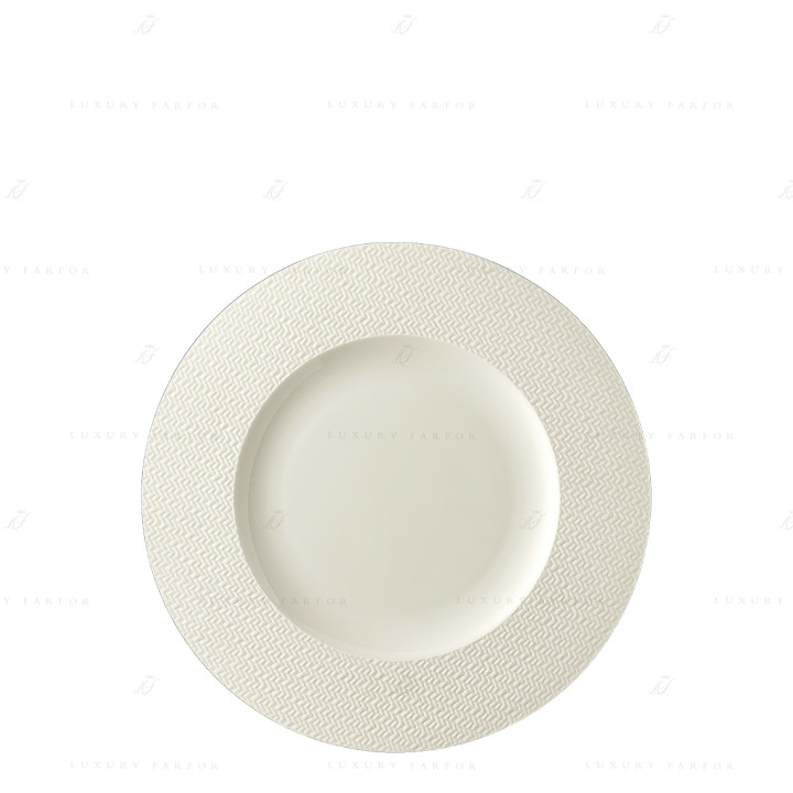 Тарелка закусочная 23см коллекции Kumi White Tone бренда Rosenthal