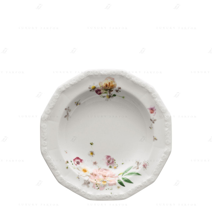 Тарелка суповая 21см коллекции Maria Pink Rose бренда Rosenthal