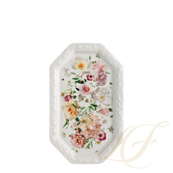 Поднос для молочника / сахарницы 27см коллекции Maria Pink Rose бренда Rosenthal