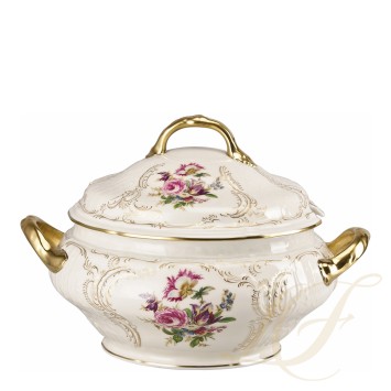 Супница 3,90л коллекции Sanssouci Elfenbein Diplomat бренда Rosenthal