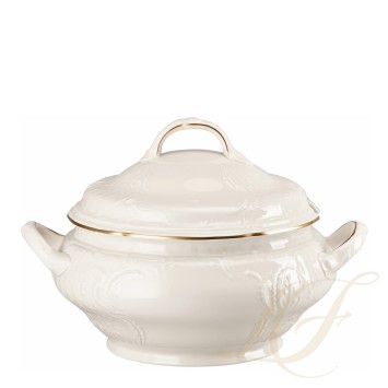 Супница 3,90л коллекции Sanssouci Elfenbein Gold бренда Rosenthal