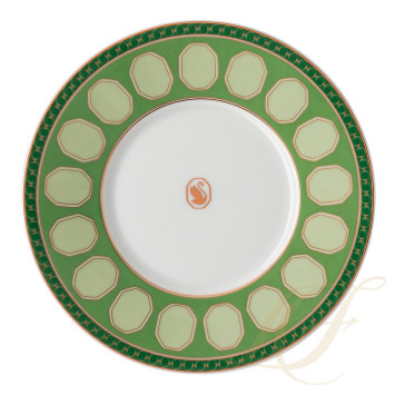 Чашка чайная с блюдцем 0,26л коллекции Signum by Swarovski 