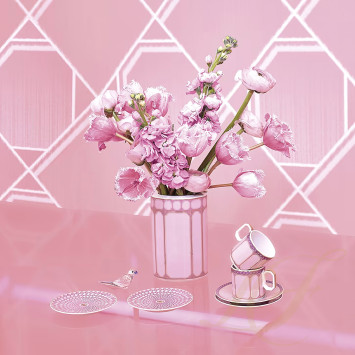 Тарелка 10см коллекции Signum by Swarovski 