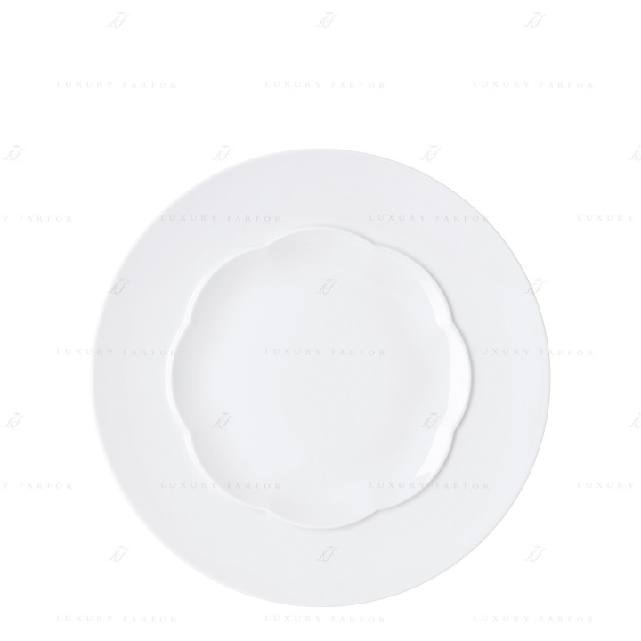 Тарелка 28см коллекции Sonetto Bianco бренда Rosenthal