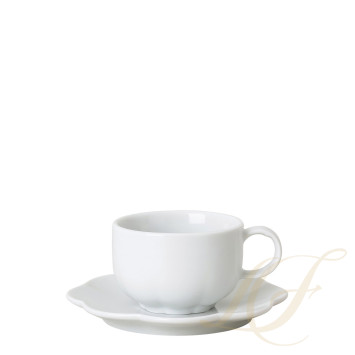 Чашка эспрессо с блюдцем 0,1л коллекции Sonetto Bianco бренда Rosenthal