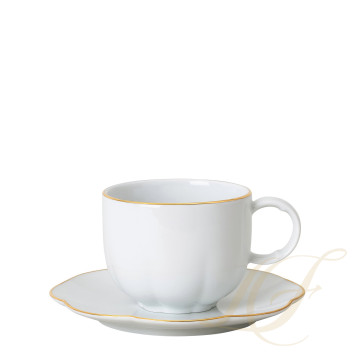 Чашка с блюдцем 0,3л коллекции Sonetto Oro бренда Rosenthal