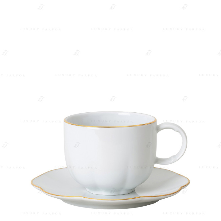 Чашка с блюдцем 0,3л коллекции Sonetto Oro бренда Rosenthal