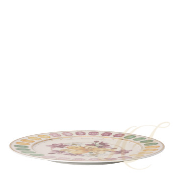 Тарелка подстановочная 33см коллекции Swarovski Idyllia 