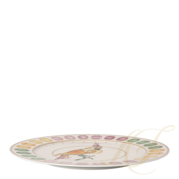 Тарелка подстановочная 33см коллекции Swarovski Idyllia 