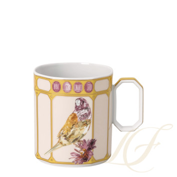 Кружка с крышкой 0,39л коллекции Swarovski Idyllia 