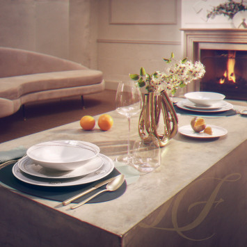 Тарелка суповая 24см коллекции TAC Glitch бренда Rosenthal