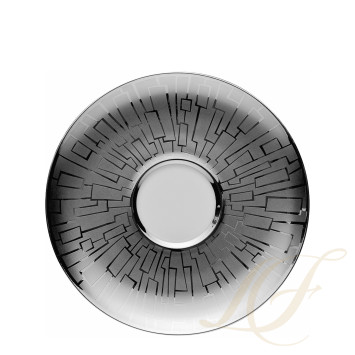 Чашка с блюдцем 0,30л коллекции TAC Skin Platin бренда Rosenthal