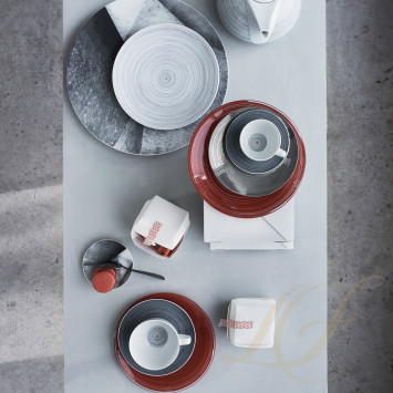 Тарелка закусочная 22см коллекции TAC Stripes 2.0 бренда Rosenthal