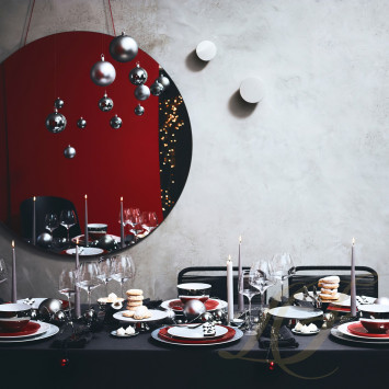 Тарелка подстановочная 33см коллекции TAC Stripes 2.0 бренда Rosenthal