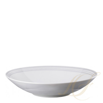 Тарелка суповая 24см коллекции TAC Stripes 2.0 бренда Rosenthal