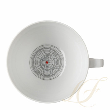 Чашка чайная с блюдцем 0,24л коллекции TAC Stripes 2.0 бренда Rosenthal