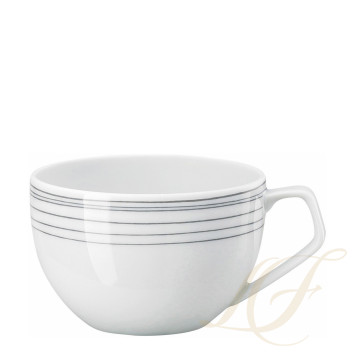 Чашка эспрессо с блюдцем 0,12л коллекции TAC Stripes 2.0 бренда Rosenthal