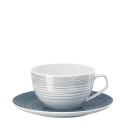 Чашка с блюдцем 0,30л коллекции TAC Stripes 2.0 бренда Rosenthal