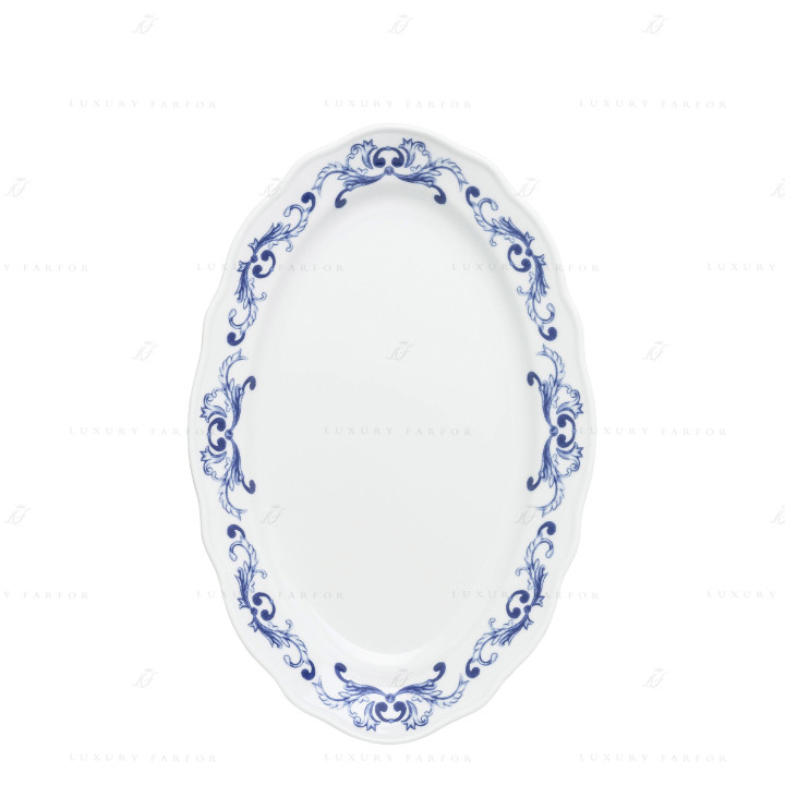 Блюдо овальное 35см коллекции True Blue бренда Rosenthal
