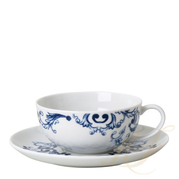 Чашка чайная с блюдцем 0,19л коллекции True Blue бренда Rosenthal