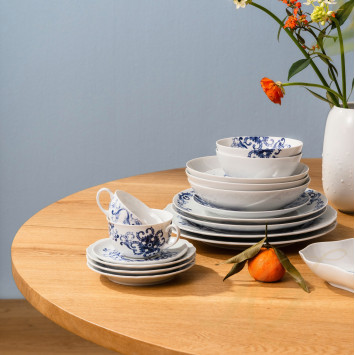 Чашка чайная с блюдцем 0,19л коллекции True Blue бренда Rosenthal