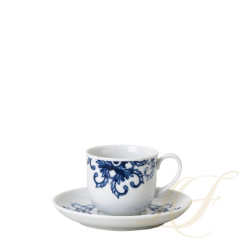 Чашка эспрессо с блюдцем 0,1л коллекции True Blue бренда Rosenthal