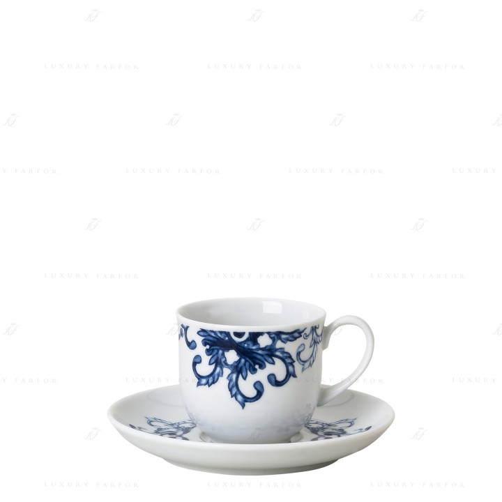 Чашка эспрессо с блюдцем 0,1л коллекции True Blue бренда Rosenthal
